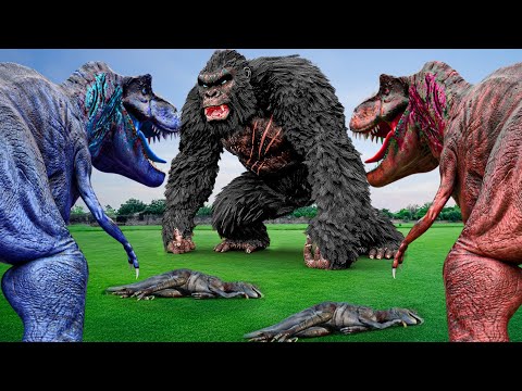 TOP 5 BREATHTAKING T-REX CHASE SCENES OF VAR VAR TV | Jurassic World Dinosaur Fan Movie