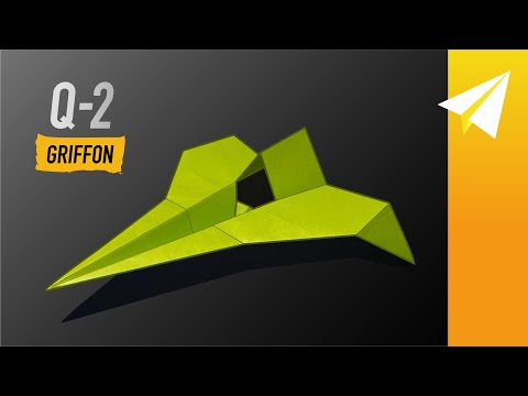 How to Make a SICK Paper Airplane — Q-2 Griffon by Evan Brus