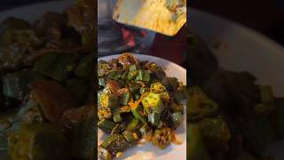 Bina chip chip wali Quick bhindi recipe #youtubeshorts #food #bhindi ##shorts #ytshorts #recipe