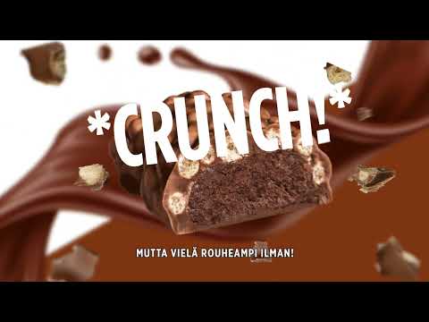 Kun kaipaat pientä hyvää, nappaa Crunchy -patukka!