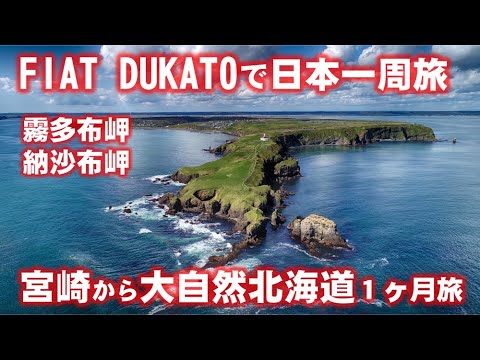 北海道に来て５日目　道東の霧多布岬・納沙布岬を巡る旅　野生のラッコや放牧馬などが見られるか楽しみです