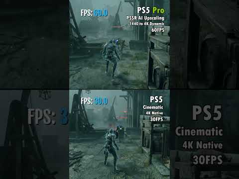 Frame rate does matter, 60FPS or nothing | Demons Souls on PS5 vs. PS5 Pro #PS5 #PS5PRo #demonssouls