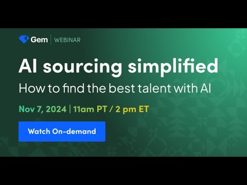 AI sourcing simplified  How to find the best talent with AI