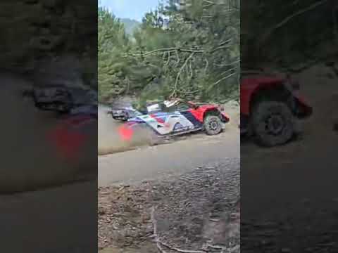 Ott Tanak Test WRC Acropolis Rally Greece 2024 Hyundai Test