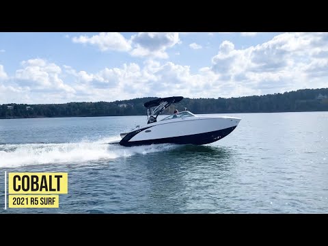 Review of the 2021 Cobalt R5 Surf - Mid-Sized Runabout Delivering A Ride Unlike Any Other.