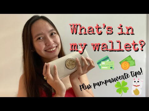 What’s In My Wallet?| Plus Pera Pampaswerte Tips 😂