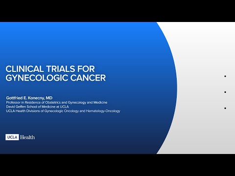 Clinical trials for gynecologic cancer