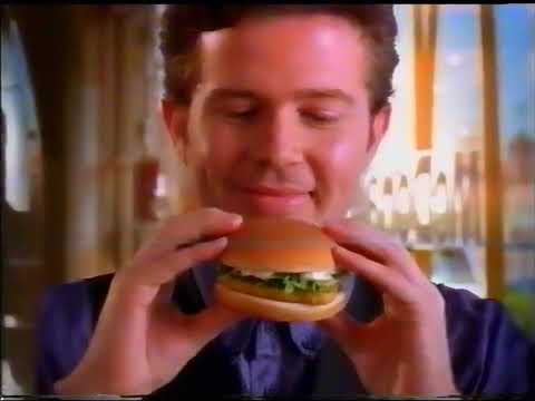 Mcdonald's $1.95 "McChick"  Burger TV Commercial (1999)