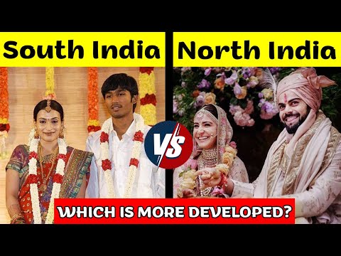 North India vs South India Comparison in Hindi | Indian states in Hindi | South Vs North India