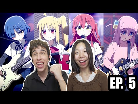 THEY ARE SO GOOD😱 ! - Bocchi the rock! Episode 5 Reaction [JP/EN]