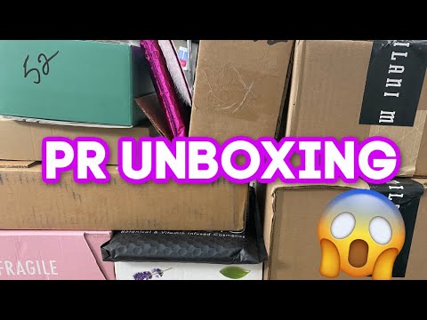 New Makeup Huge Pr Haul Ft Hourglass, MILANI , HONEST BEAUTY, MAC COSMETICS & MORE!!!