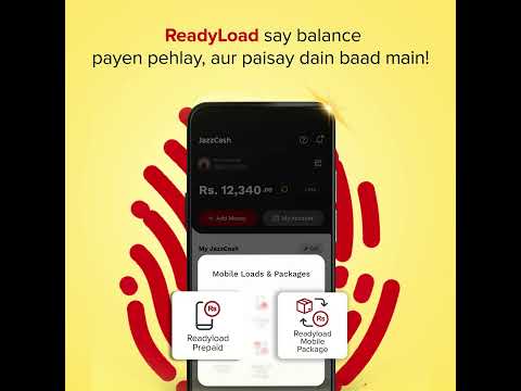 Get JazzCash Readyload