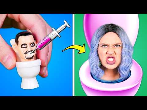 Skibidi Toilet🚽 TikTok Challenge! Fantastic Hacks & Cheat Ideas *Funny Moments*