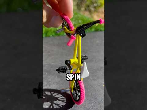 HOW TO BAR SPIN A FINGER BIKE #lcboards #fingerboard #techdeck #fingerbike #bmx #mtb #skate #skating