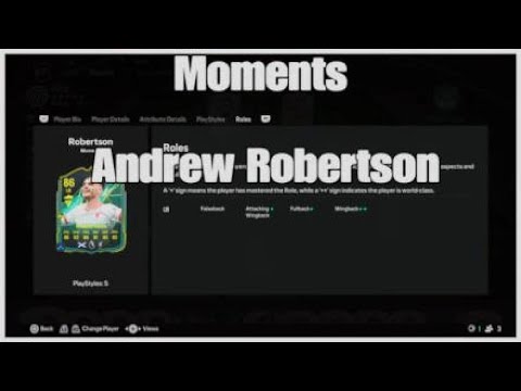 "Brand New" 86 Andrew Robertson Moments SBC Player Review!! Ultimate Team 🔥😵