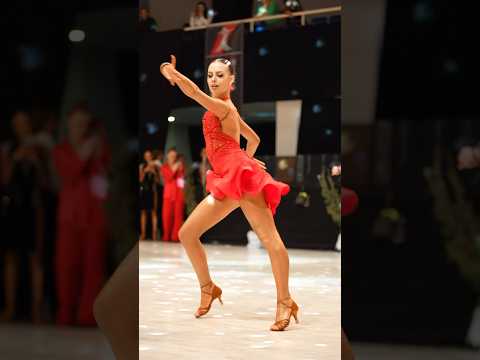 Sofia in RED ❤️🔥 #ballroomdance #dancer #dancesport #ballroom #wdsf