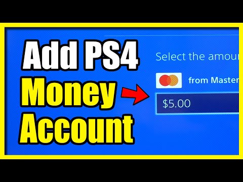 How to Add Funds to PS4 Wallet & Add Money to Account (Easy Method)