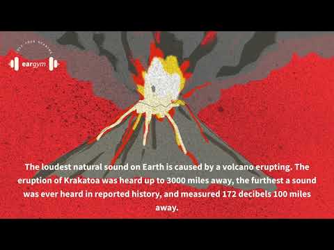 Volcano Erupting | Sound of the Week