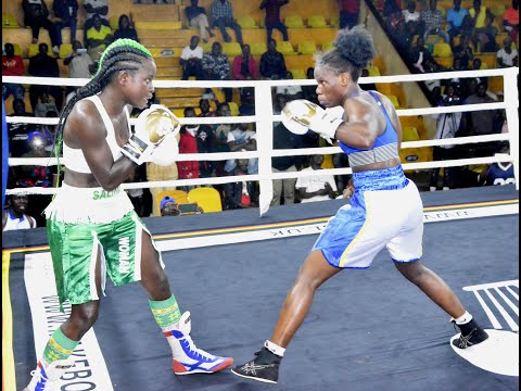 CATHERINE NANZIRI 'Wins' SALIMA TEBESIGWA By Split Decision To Clinch National BantamWeight Title