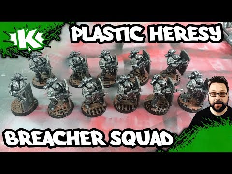 Plastic Breacher Squad Conversions - Horus Heresy