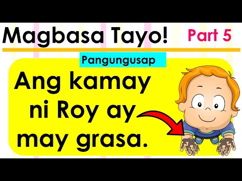 FILIPINO Reading Lesson PART 5- PANGUNGUSAP ll Pagsasanay sa Pagbasa ll Teacher Ana Online Learning