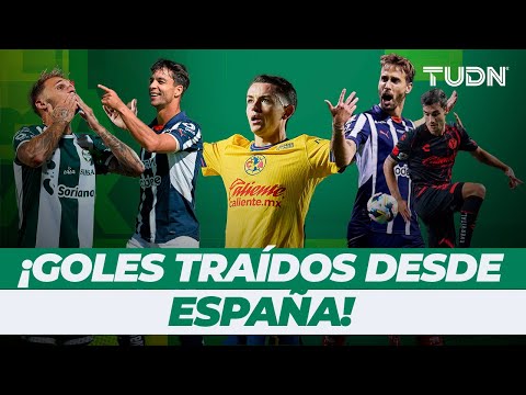 ¡Encabezada por Sergio Canales la legión española se hizo presente con goles en la Liga MX! | TUDN