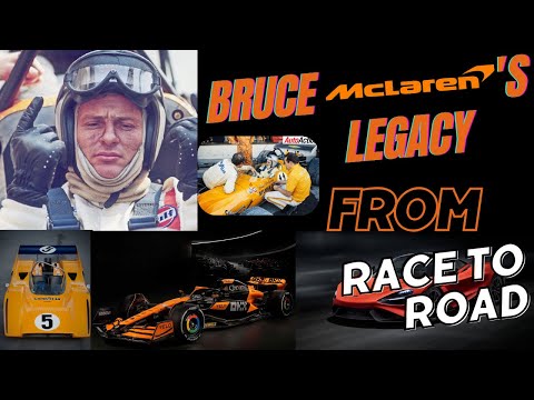 Bruce McLaren's Legacy: From Racing Pioneer to Modern Supercars #fypシ゚viral #viralvideo #supercars