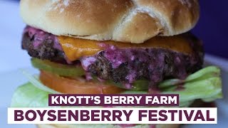 25 Unbelievable Boysenberry Foods From Knott's Berry Farm | FOODBEAST ADVENTURE