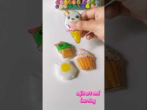 kawaii squishy crafts #DIY#craft #papercraft #schoolcraftidea #howtomake #shorts #miniaturecrafts