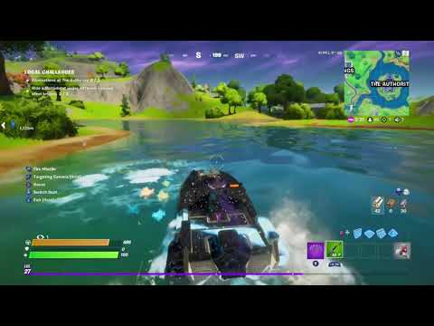 Fortnite Season 4 Boat Challenge