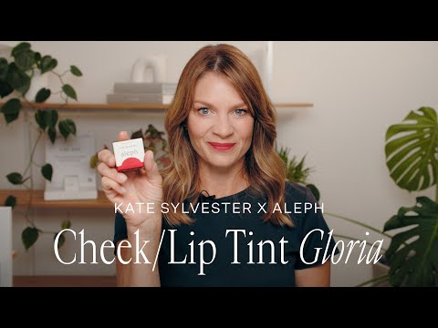 Recreate this Red Lip Look with The New Kate Sylvester x Aleph Cheek/Lip Tint Gloria