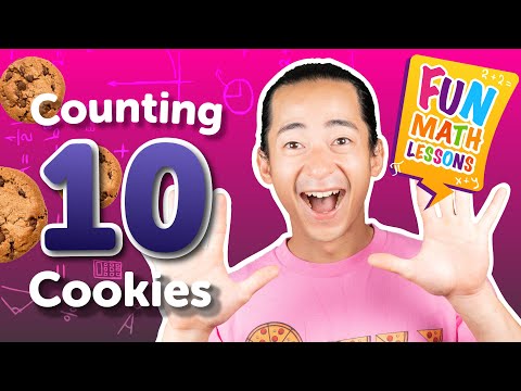 Counting 1-10 | Munchable Maths | First Grade Learning | Made by Red Cat Reading