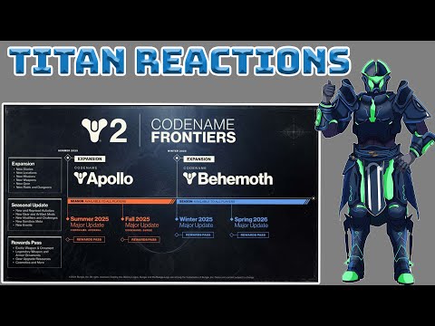 Titan's SUPER LATE Reaction To Destiny 2 Frontiers Announcement!