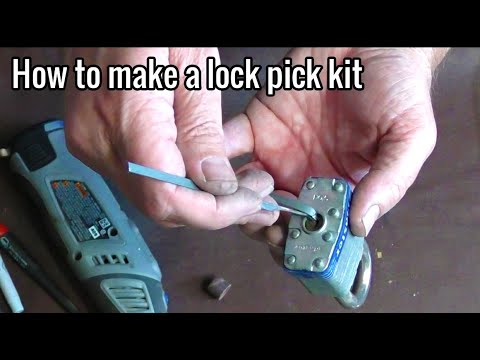 how to make a lock pick kit