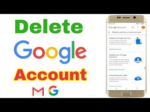 How to delete gmail account | Delete google account permanently | Gmail account delete kaise kare