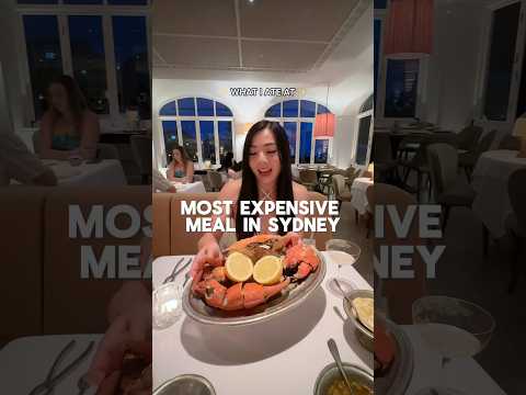 MOST EXPENSIVE MEAL IN SYDNEY 🦀✨ | 📍Mimi’s (Coogee) #sydneyfood #sydney #restaurantreview