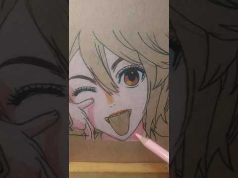 Dandadan Drawing Aira Chan Skin #shorts #dandadan #aira #animedrawing #anime #animegirl #okarun