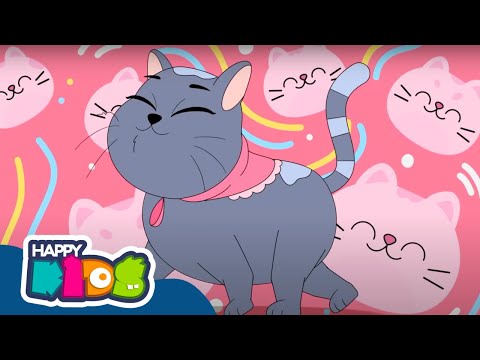 ¡La Gatita Musa!🐈🎵 | Cantando y Aprendiendo🎵|🥳 Happy Kids