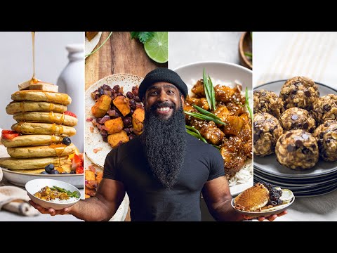 what i eat in a day (simple + easy high protein vegan meals)