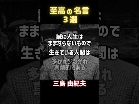 人生を変える3つの至高の名言とは？ #一日一名言 #今日の名言