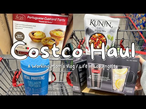 Costco runs, grocery shopping, holiday sweets, working mom's life living in LA