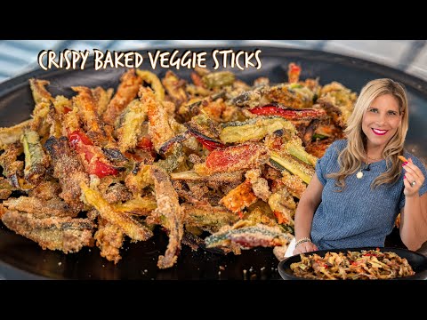 Crispy Baked Veggie Sticks – Healthy & Delicious Snack!