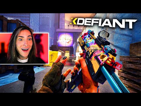 The Rank #1 COD Female Tries XDefiant (COD KILLER)😍