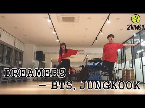 DREAMERS - BTS, JUNGKOOK  K-POP ZUMBA CHOREO 다이어트 댄스 EASY DANCE WORKOUT MIRROR MODE.