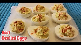 Deviled Eggs | How to make Deviled Eggs | The Best and Easiest Deviled Eggs Recipe