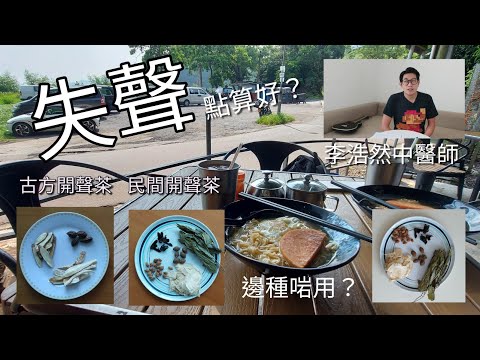 燒烤開Party失曬聲  飲菊花茶有無用？中醫師教煲民間藥房開聲茶/古方開聲茶  長期無氣講野無聲飲邊款？？