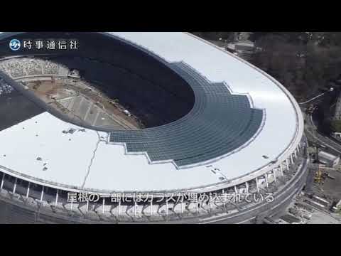 建設進む東京五輪施設＝開幕まで500日