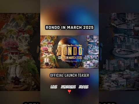 RONDO Map Confirm Release Date🔥 Official Lanuch Teaser 🤩 #rondomap #rondoteaser #pubgmobile