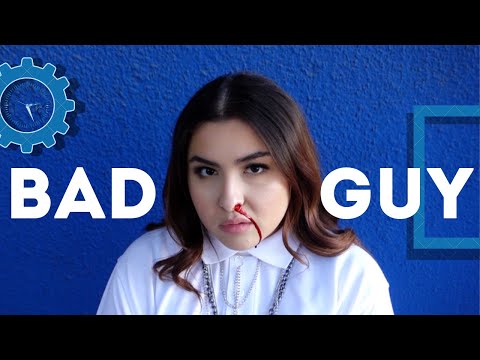 bad guy - Billie Eilish Music Video (Sign Language, PSE, ASL, CC)