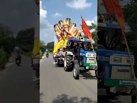 Kasab Gally Ganesh Going to Basar River